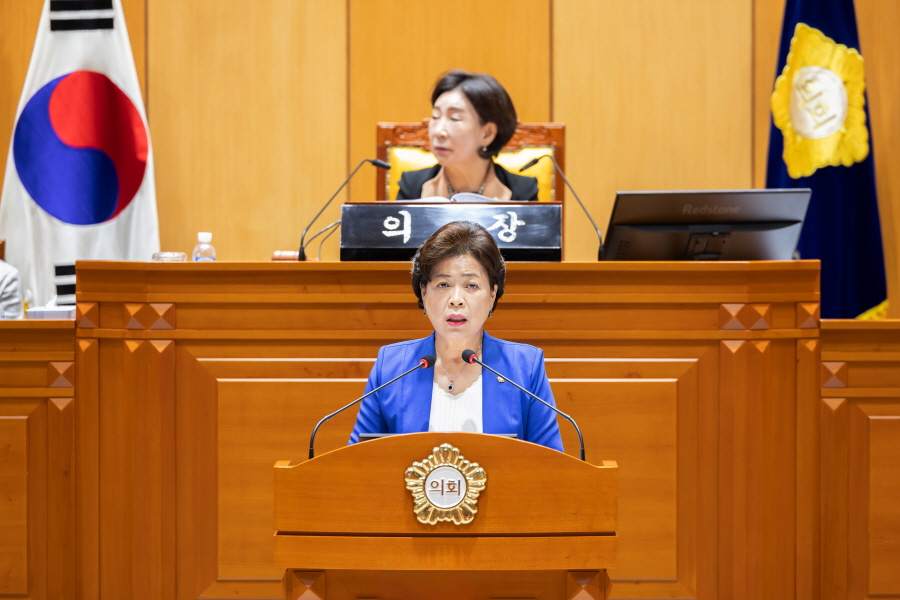 '제320회 구로구의회 임시회 제1차 본회의' 게시글의 사진(10) '크기변환_노경숙 (10).JPG'