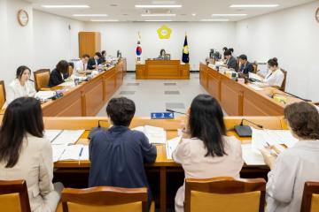 제349회 구로구의회 정례회 회기중 행정기획위원회 결산승인 및 예비비 지출 예비심사