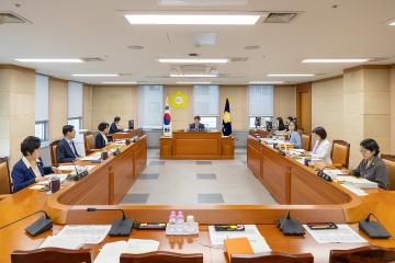 제349회 구로구의회 정례회 회기중 복지건설위원회 결산승인 및 예비비 지출 예비심사