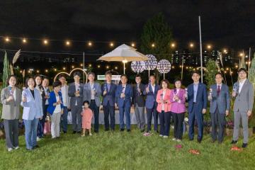 2025년 어울림정원 빛축제 점등식